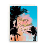 Palms Birthday Card