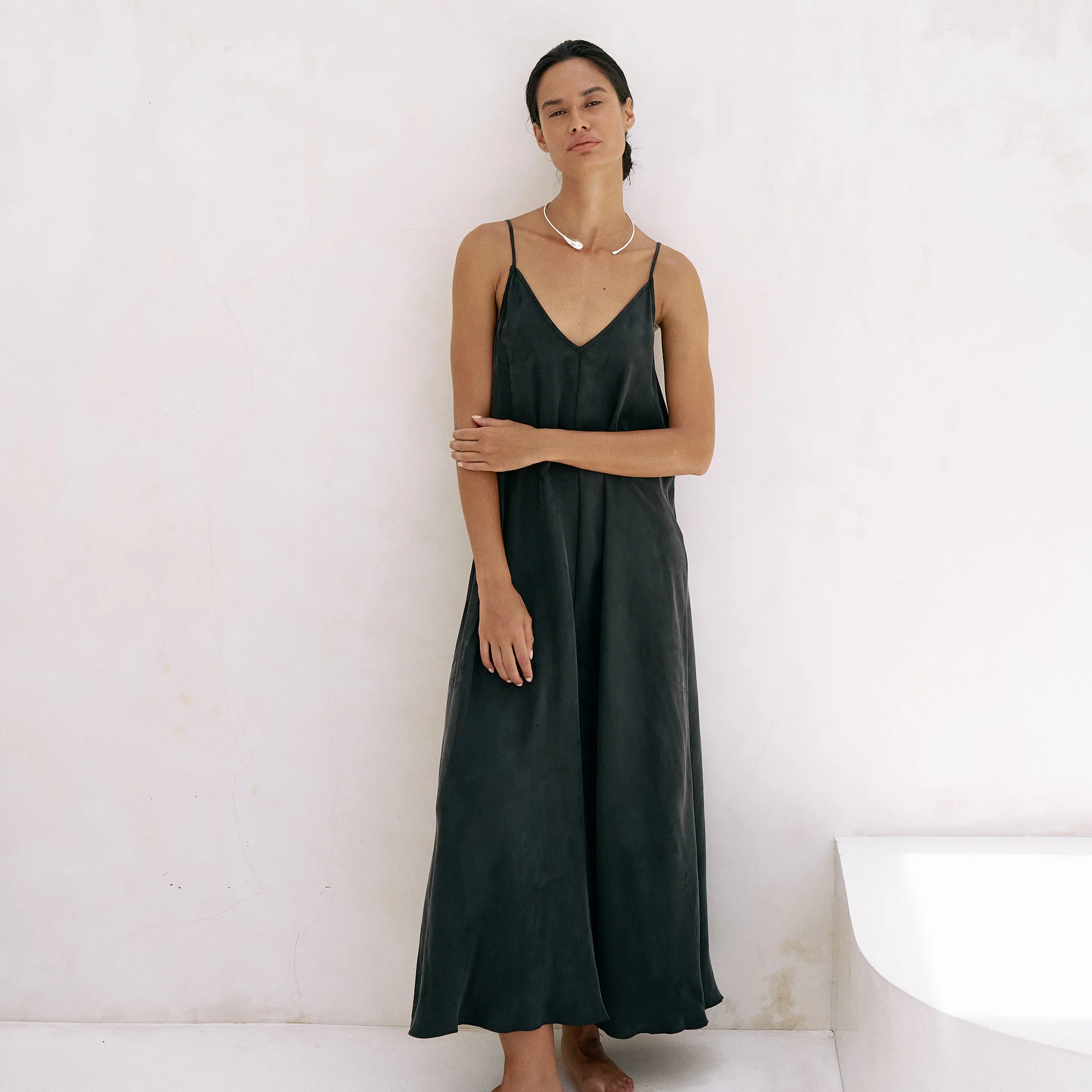 Lucid Midnight Maxi Dress - Burgundy