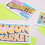 Greetings from Union Market Card