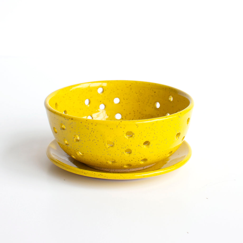 Berry Bowl + Saucer in Yellow Salt & Sundry