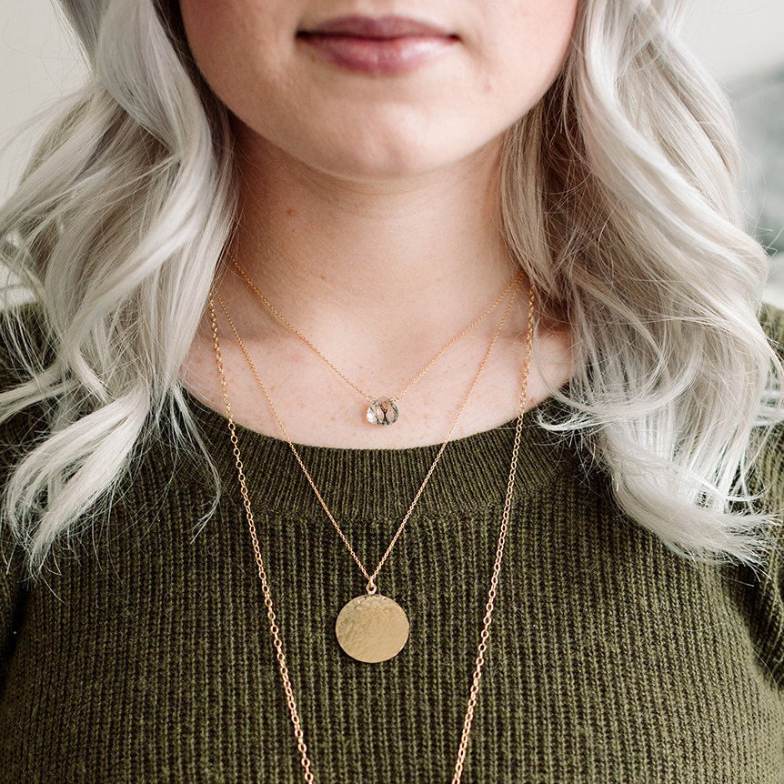 Gold Coin Necklace