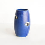 Many Eyes Vase in Lapis
