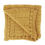 Turmeric Crocheted Baby Blanket
