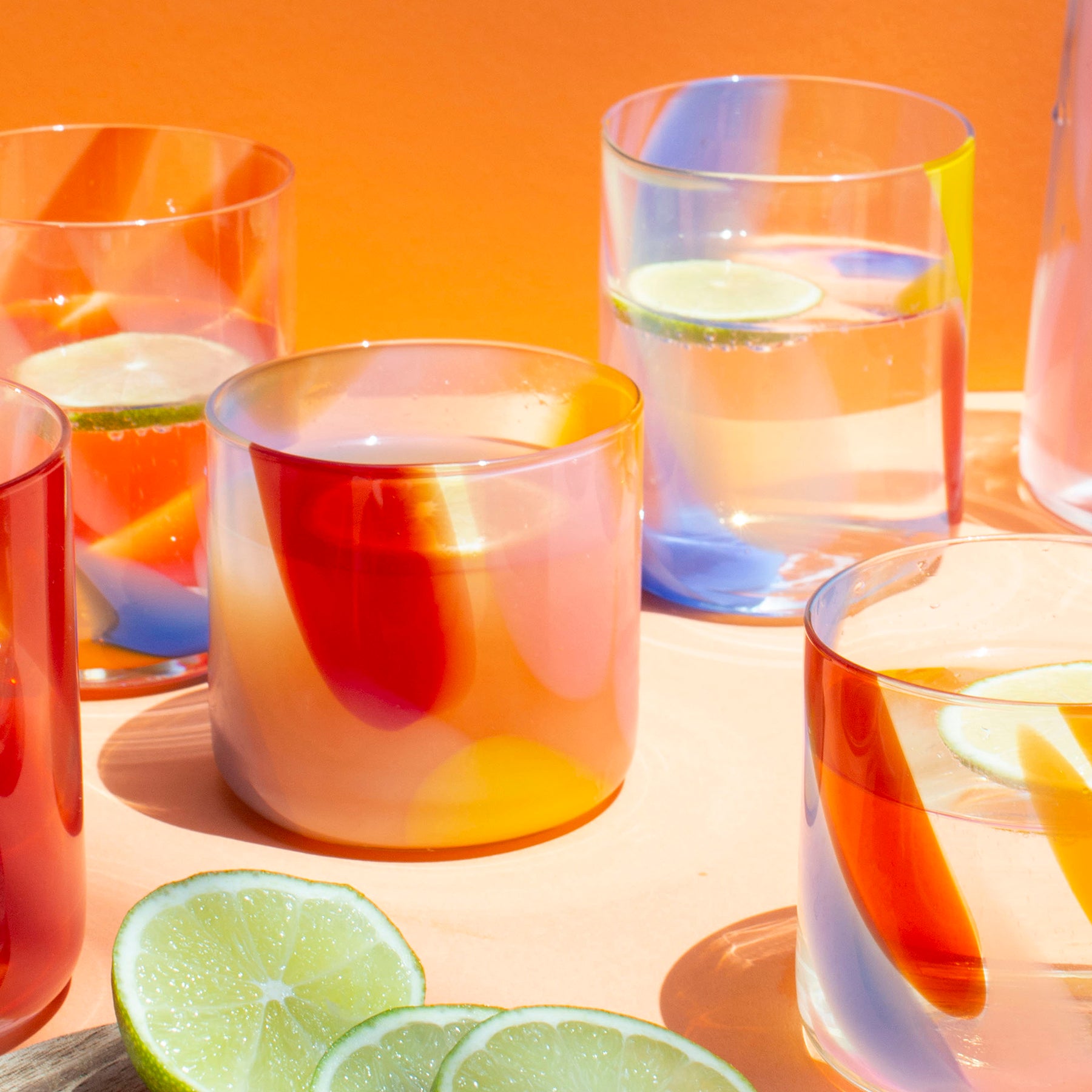 Short Tutti Frutti Glass - Thumbnail 5