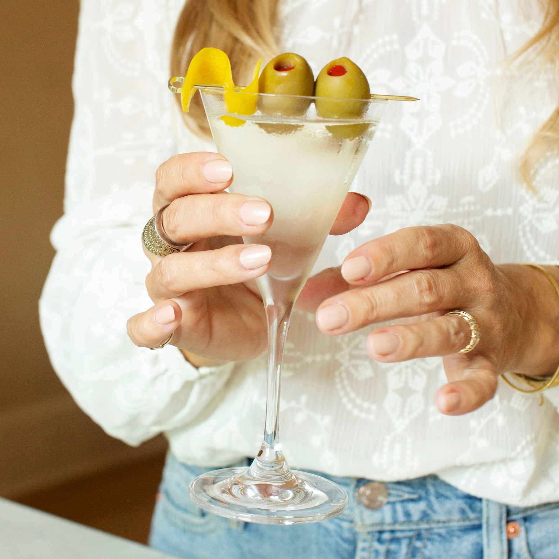 Sterling Martini Glass