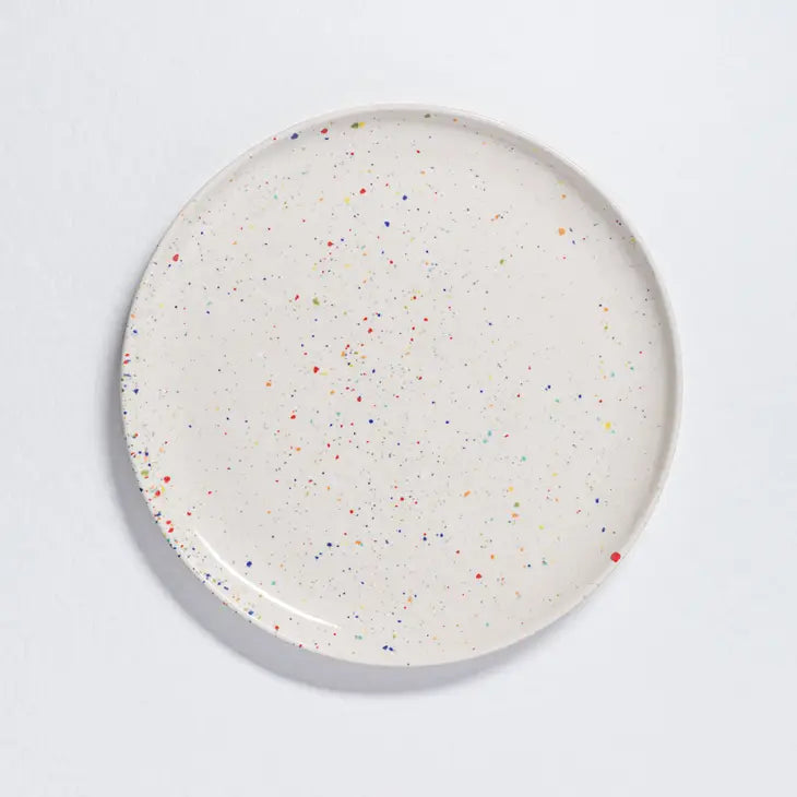 Party Dinner Plate in White