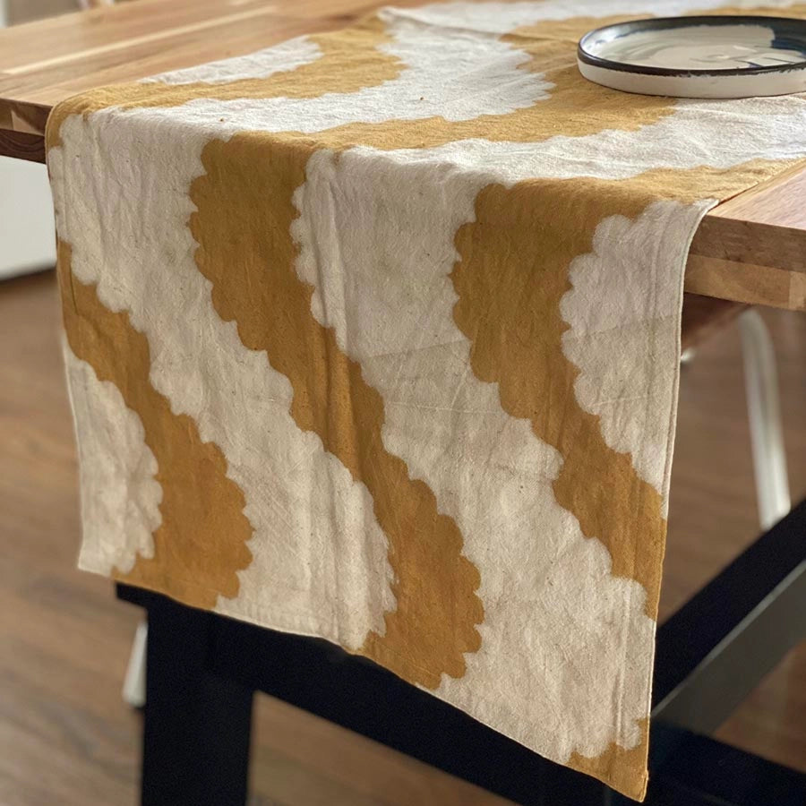Salt & Sundry Golden Rays Table Runner