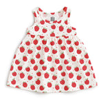 Baby Dress in Raspberries