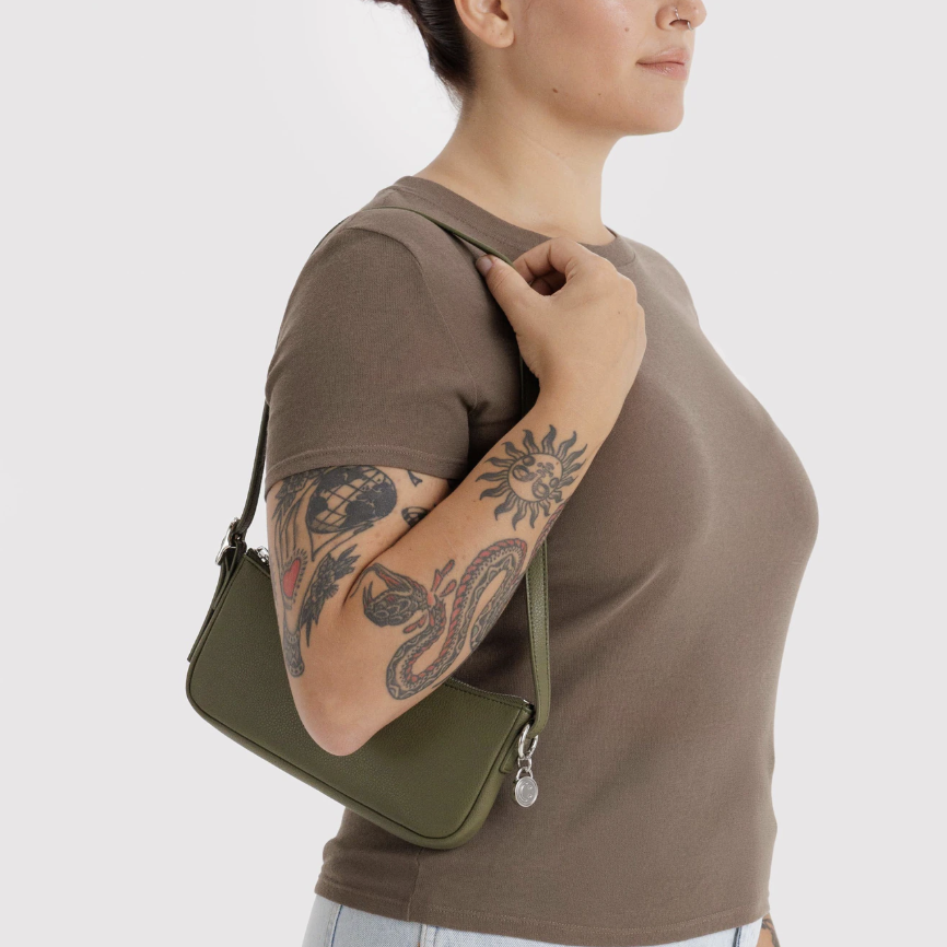 Baggu Loden Recycled Leather Pochette
