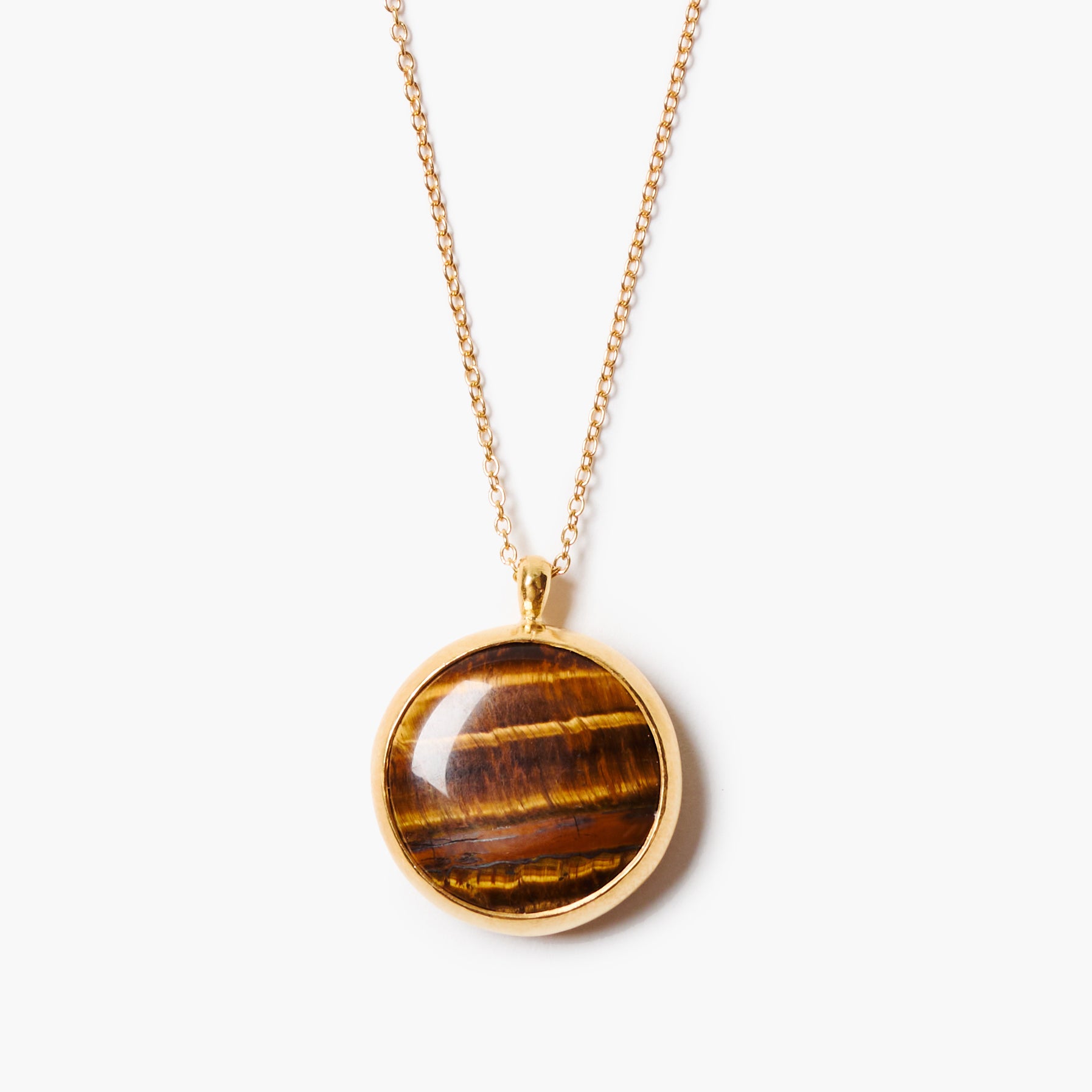 chigo EYE Necklace & pierce チーゴ Sardinia Tiger's Eye Necklace – Salt & Sundry