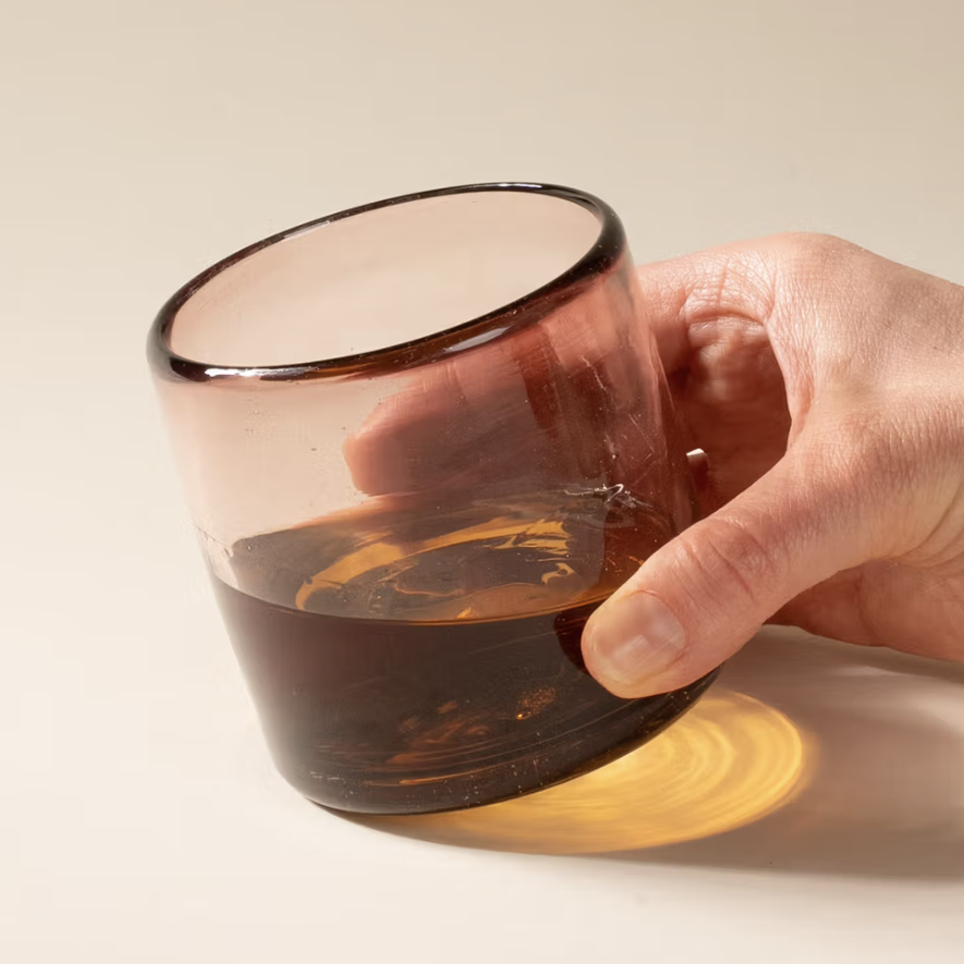 Amethyst Handblown Tumbler - Thumbnail 2