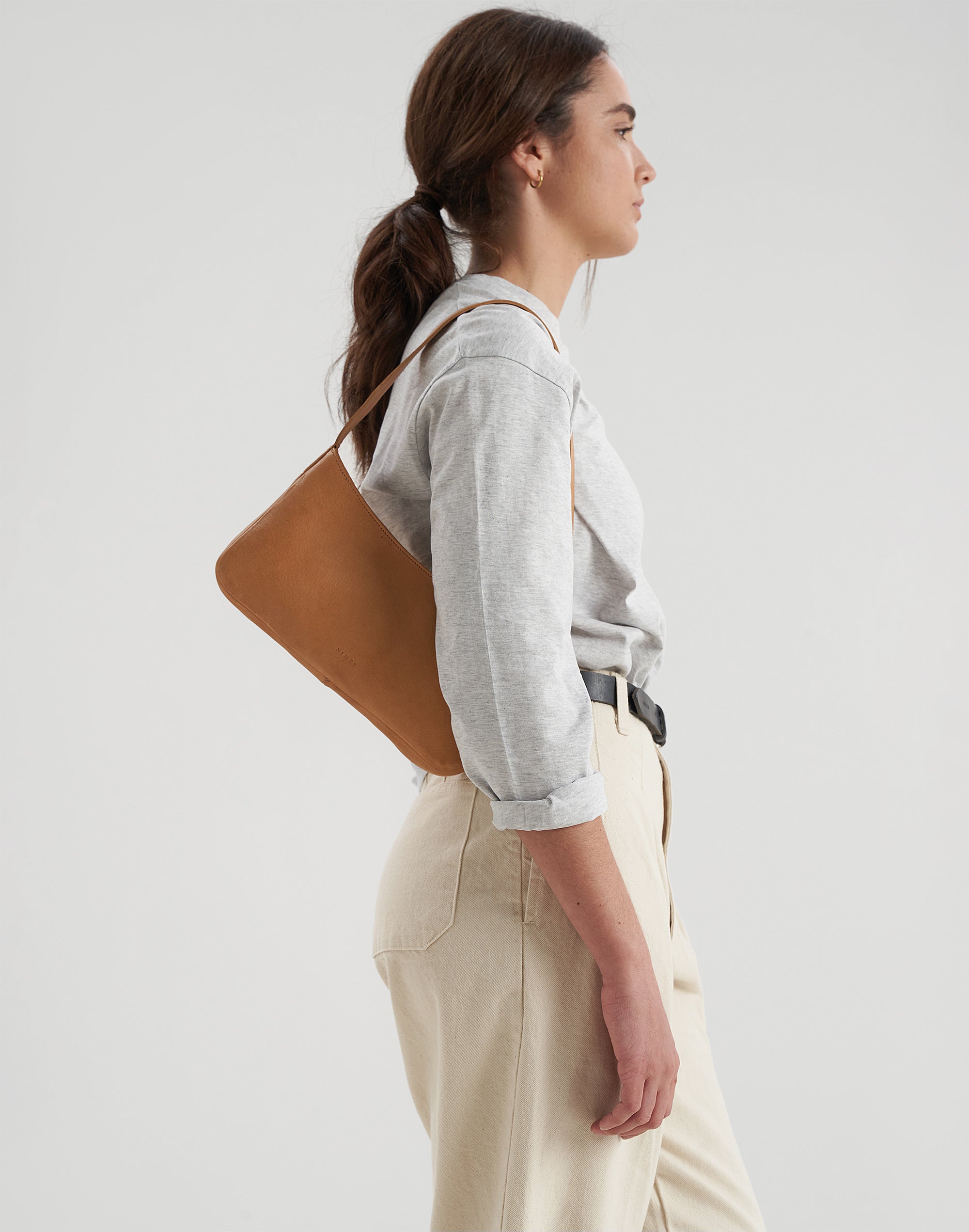 Leather Pat Shoulder Bag – Salt & Sundry
