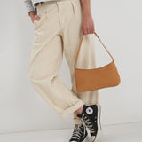 Leather Pat Shoulder Bag
