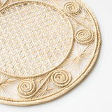 Natural Caracol Handwoven Placemat
