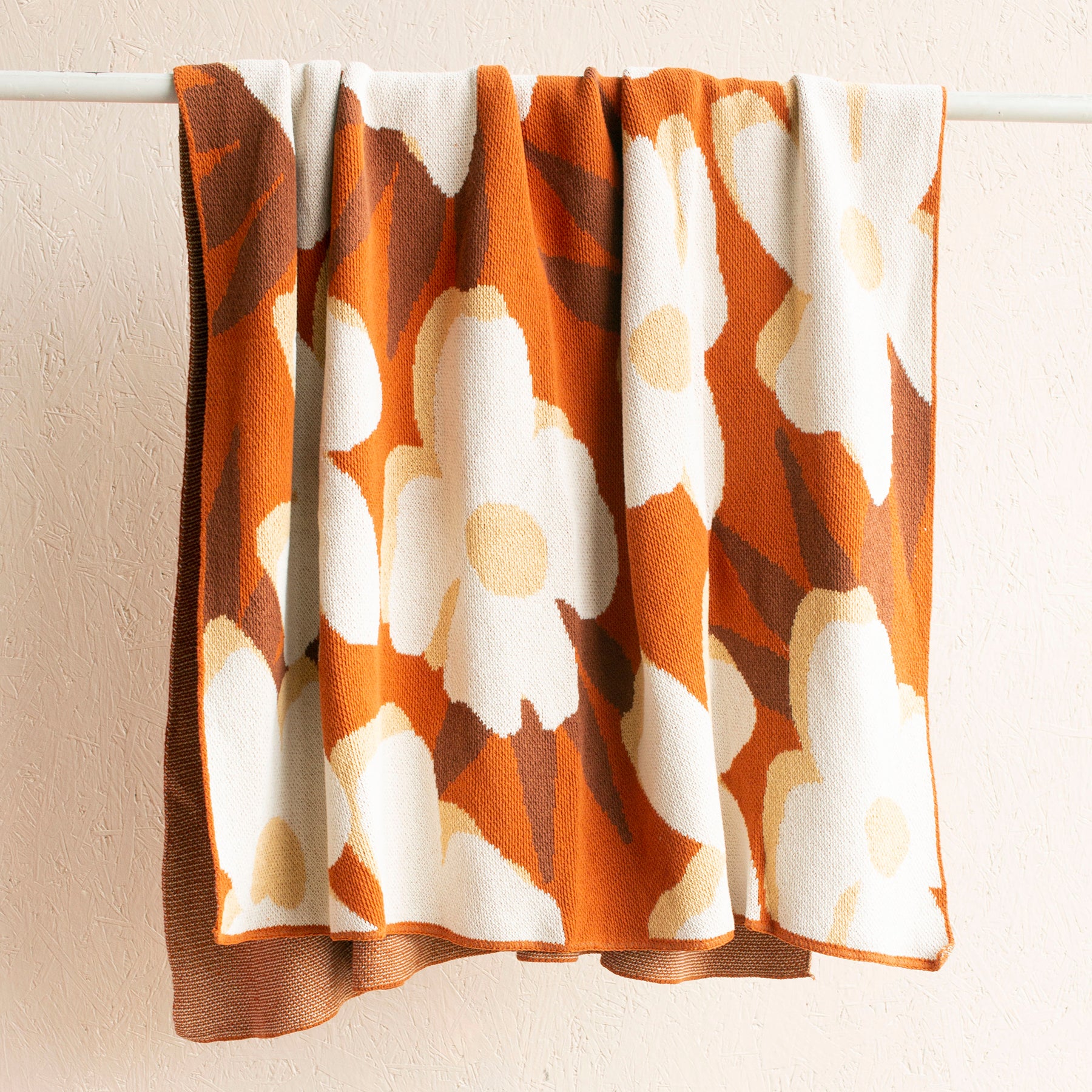 Desert Flower Recycled Cotton Throw