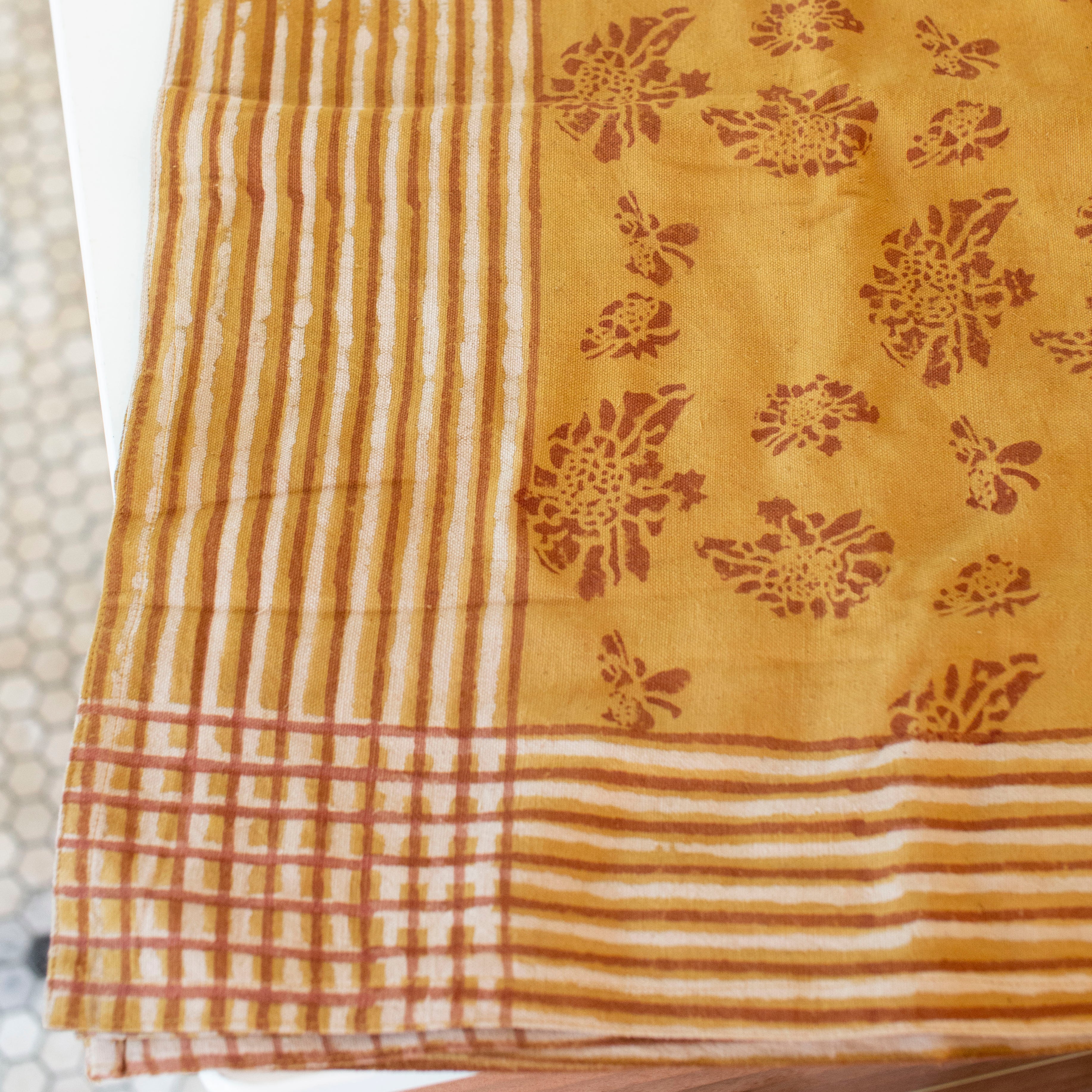 Salt & Sundry Marigold Tablecloth - Thumbnail 5