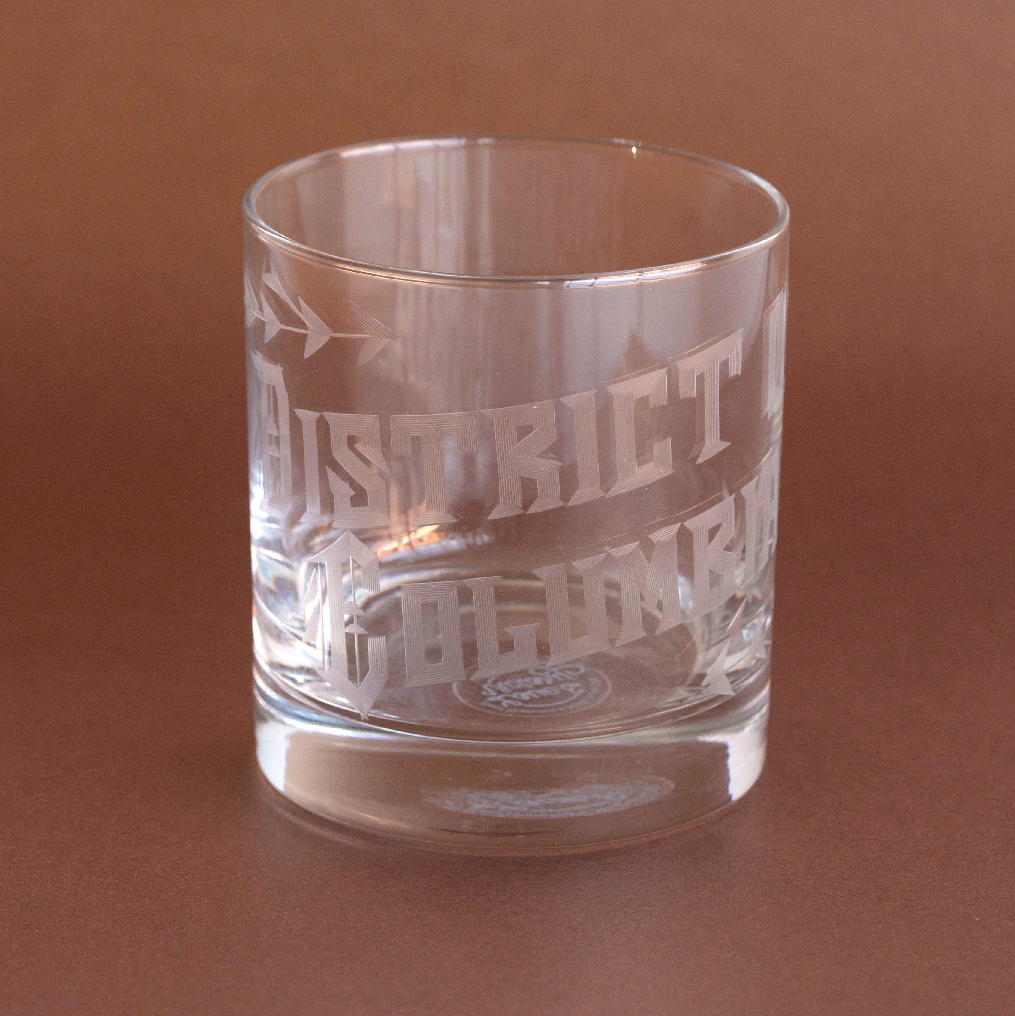 District of Columbia Rocks Glass