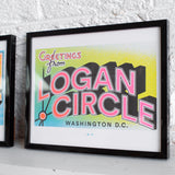 Greetings from Logan Circle Print
