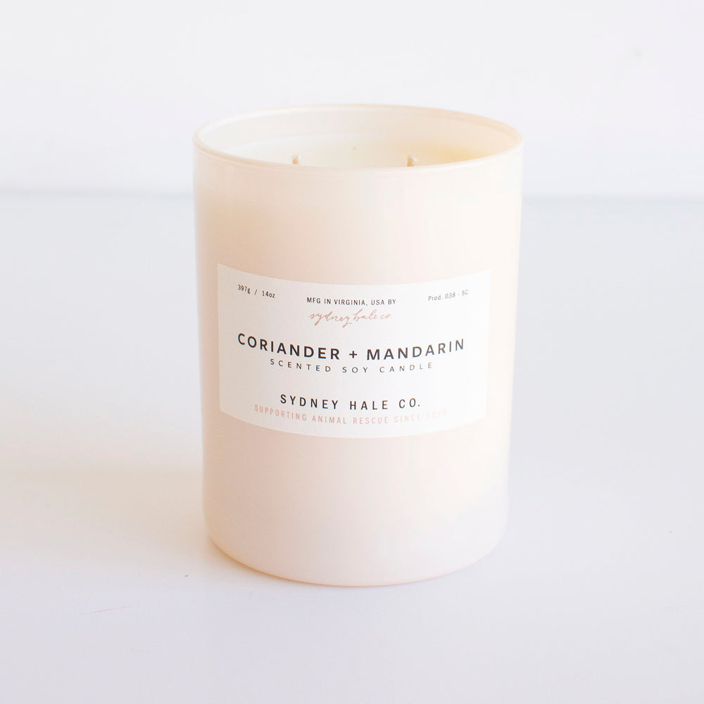 Coriander + Mandarin Sydney Hale Candle