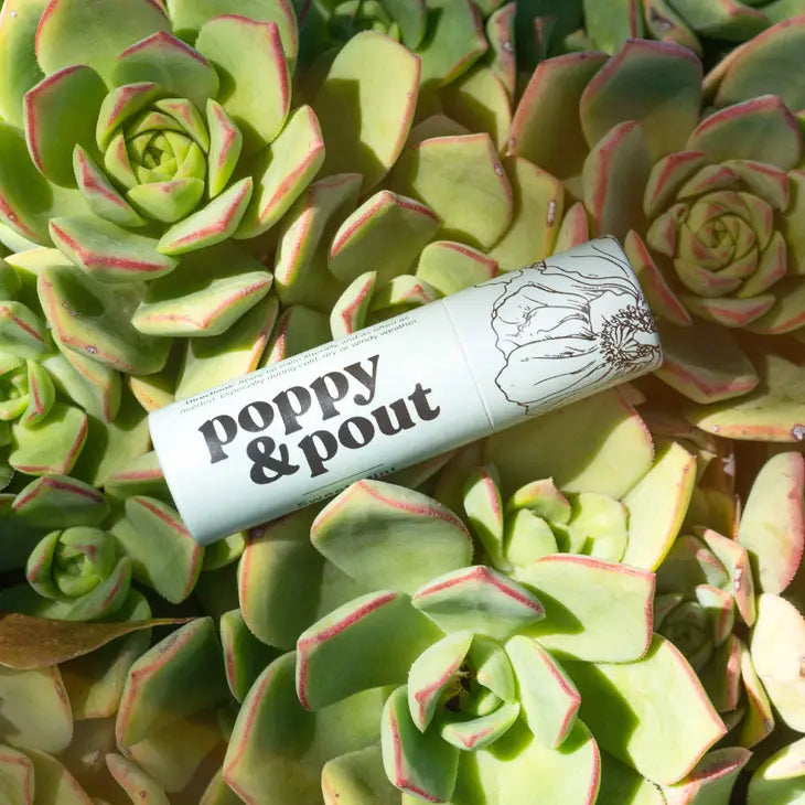 succulent lip balm Lip Balm - Poppy & Pout