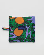 Reusable Bag in Periwinkle Orange Tree