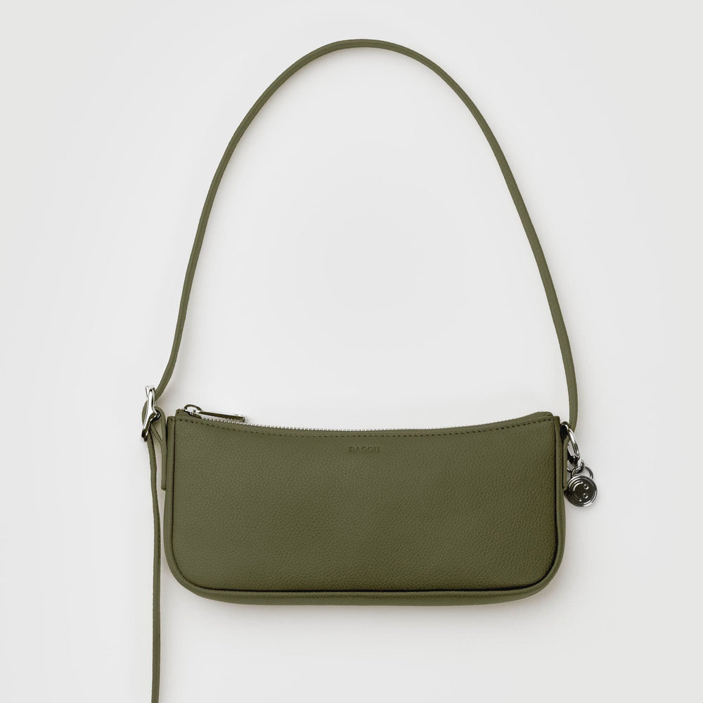 baggu leather backpack stone Baggu Small Recycled Leather Bag in Stone – Salt & Sundry