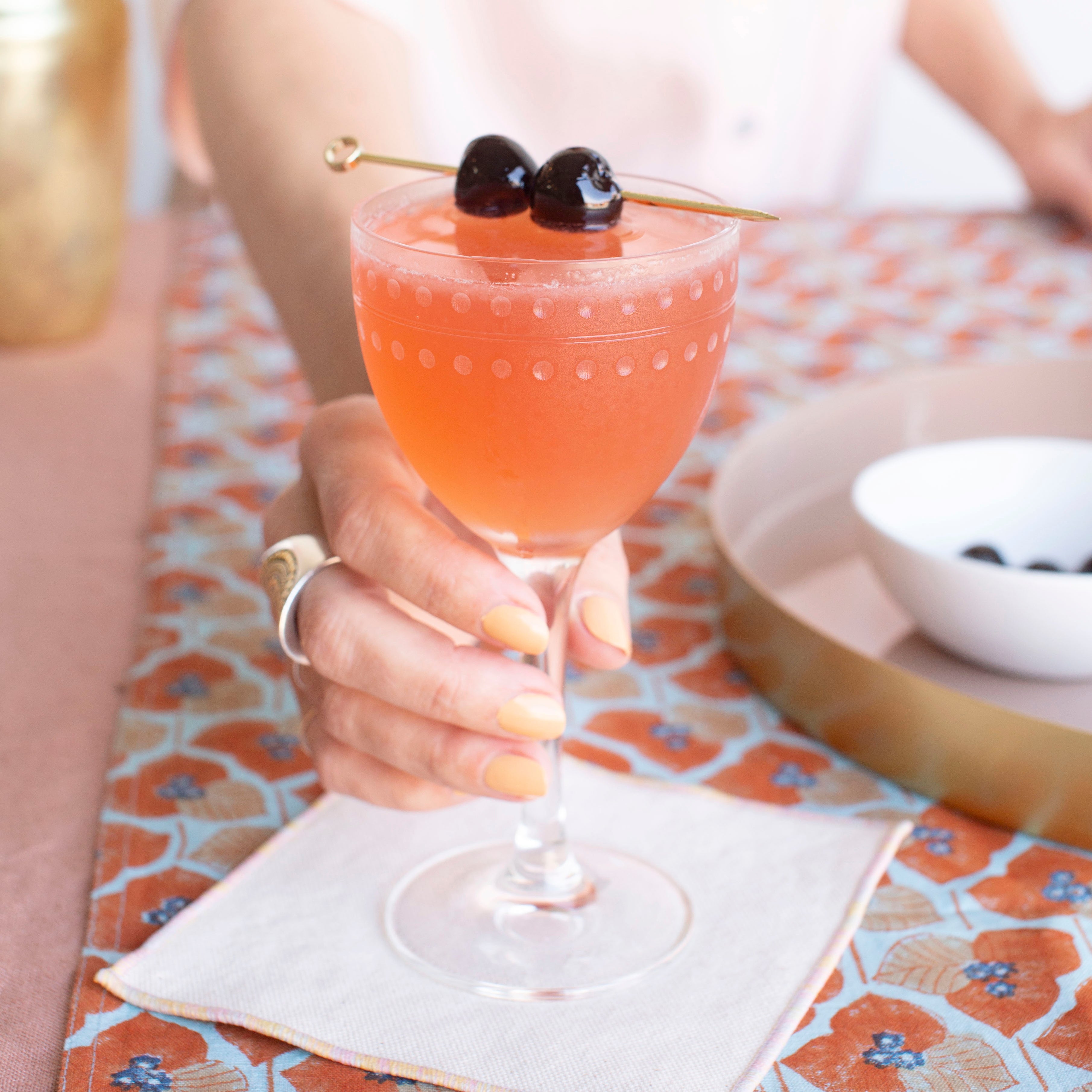 Engraved Nick & Nora Glass – Salt & Sundry