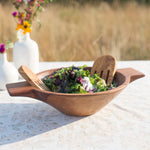 Olive Wood Salad Hands