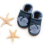Whale Baby Moccasins