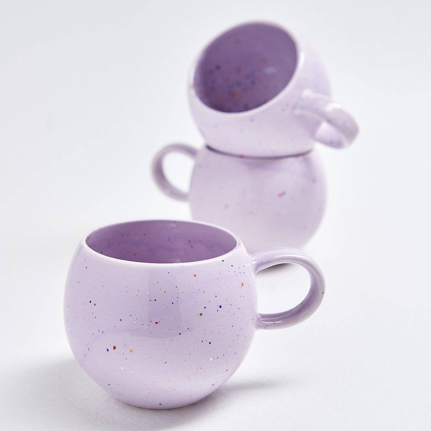 Party Ball Mug in Lilac – Salt & Sundry