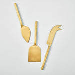 Gold Cheese Knife Set
