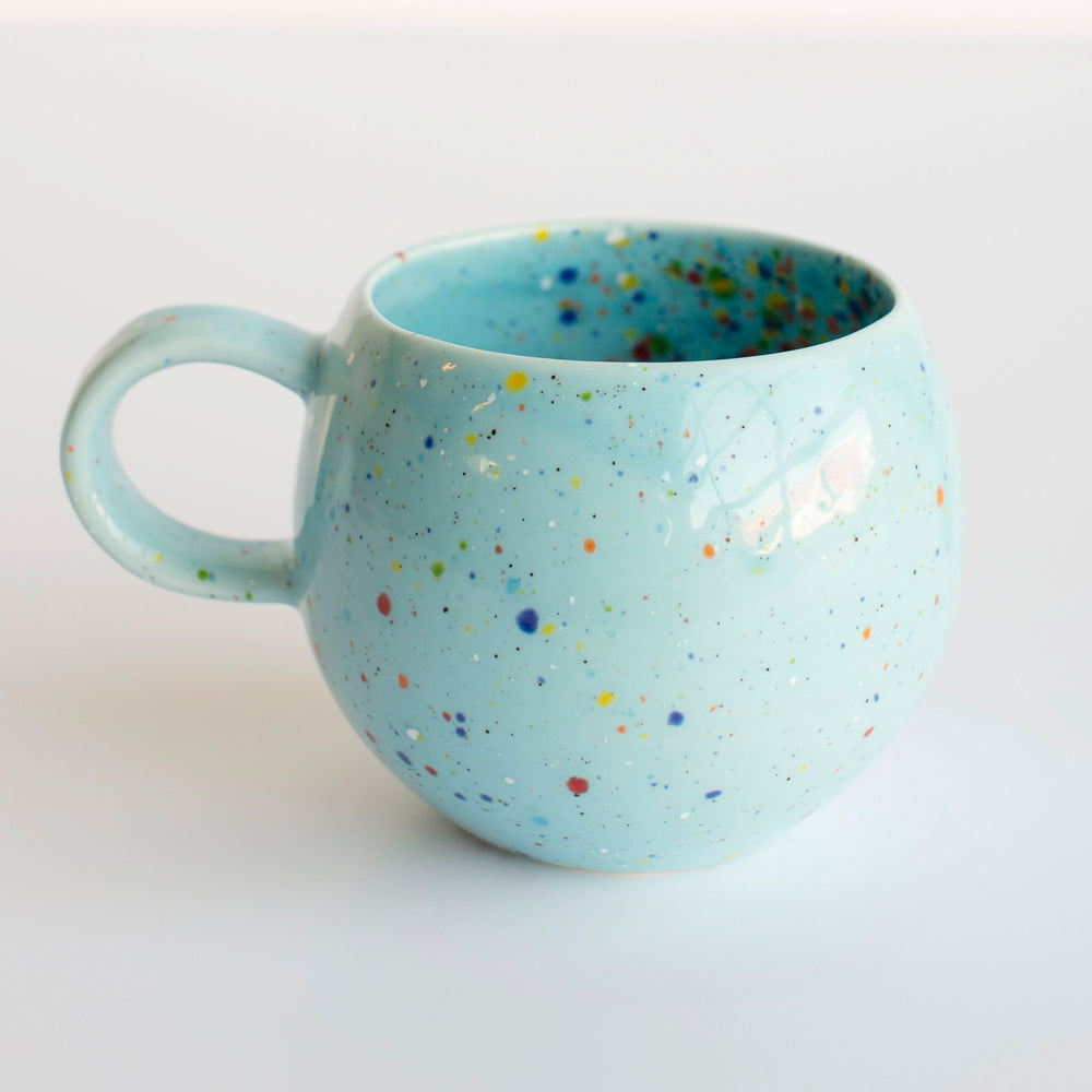 Party Ball Mug in Blue