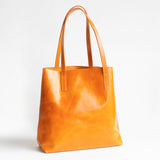 Camel Leather Tote