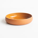 Edan Stoneware Pasta Plate in Terracotta