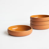 Edan Stoneware Pasta Plate in Terracotta