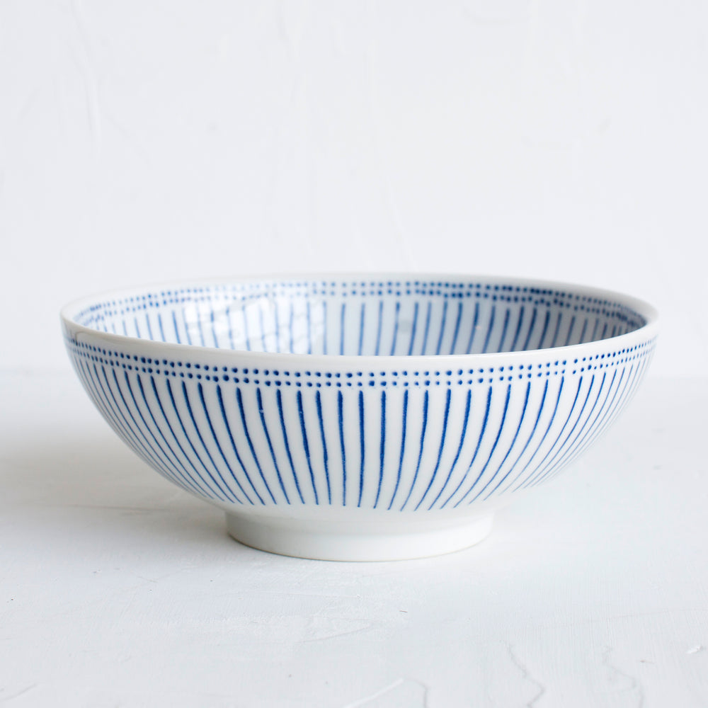 Blue Stripe Bowl