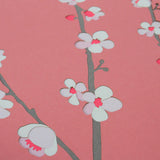 Coral Cherry Blossom Framed Print
