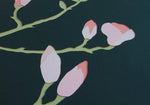 Forest Magnolia Blossoms Framed Print