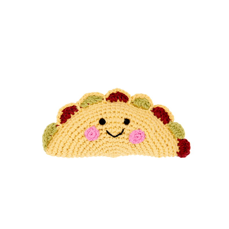 Smiling Taco Rattle