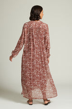 Sequoia Floral Silk Printed Dress