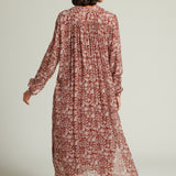 Sequoia Floral Silk Printed Dress